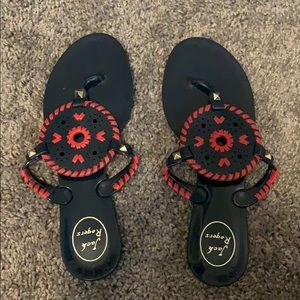 Brand new jelly Jack Rogers